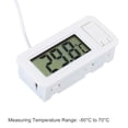 thumbnail image 4 of Mini Digital Thermometer LCD Display Aquarium Terrarium Refrigerator Meter with Probe, 2 Pack, 4 of 6