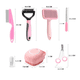 thumbnail image 2 of Cepillos De Baño Para Mascotas Perros Profesional 10 Pzs Kit Belug, Rosa, 2 of 5