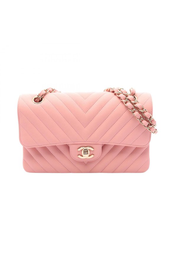 Pre-Owned Chanel Matelass Double Flap Shoulder Bag/Handbag, Caviar Leather (Grained...