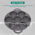 thumbnail image 4 of Minkissy 1Set Black Breakfast Pancake Pan Iron Easy to Clean for Families, 4 of 4
