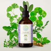 Cerebralix Alcohol-FREE Extract Tincture. Brain/Memory Formula 4 oz