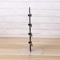 thumbnail image 3 of Zerodeko Acrylic Glasses Stand Riser Sunglasses Rack Holder Acrylic Eyeglasses Frame Riser Display Stand Eyewear Display Holder for Home Shop 4 Frames, 3 of 8