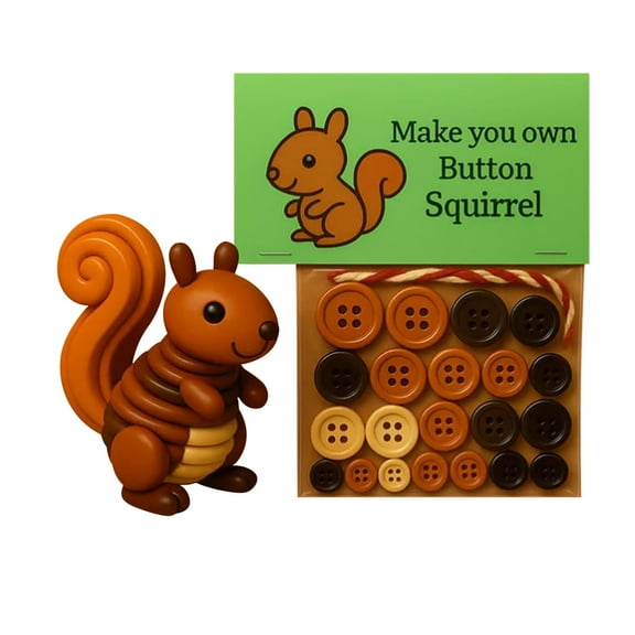 WITYUKE DIY Button Animal Decorations, Handmade Craft Kits, Creative Ornament Projects, Assorted Sizes Colorful Buttons, Beginner Artisan Activities, Cow Design Embellishments