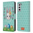 thumbnail image 1 of Head Case Designs Officially Licensed emoji® Easter Be Hoppy Leather Book Wallet Case Cover Compatible with Samsung Galaxy S21 5G, 1 of 6