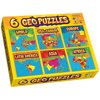 GeoPuzzles Set of 6