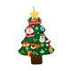 thumbnail image 5 of Árbol de Navidad de fieltro con adornos desmontables, regalo para niños, para colgar en la pared. Estilo B, 5 of 9