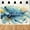 5x3FT, variant on Blue and Gold Happy Birthday Backdrop Abstract Watercolor Blue Ink Birthday Photography Background Golden Dots Birthday Party Decorations Cake Table Banner Photo Booth Props