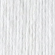 Peaches & Creme Solid 4 Medium Cotton Yarn, White 2.5oz/70.9g, 120 Yards