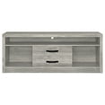thumbnail image 4 of Burke 2-drawer Engineered Wood 59-inch TV Stand Grey Driftwood, 4 of 10