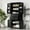 Black, variant on 72.5" Tall Bathroom Storage Cabinet, Wooden Floor Cabinets with 4 Doors, 2 Drawers with Slide Rails, Adjustable Shelf, Freestanding Cupboard for Kitchen, Dining Room, Living Room, Black