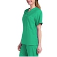thumbnail image 4 of ScrubZone by Landau Unisex V-Neck Scrub Top, Style 71221, 4 of 6