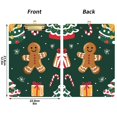 thumbnail image 5 of FORMRS Acrylic Clipboard with Low Profile Clip Standard A4 Letter Size, 12.5" x 9", Green Christmas Gingerbread, 5 of 8