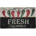 thumbnail image 4 of J&V Textiles Premium Comfort Anti-Fatigue Kitchen Mats, 2-Pack (Jalapenos), 4 of 5