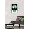 thumbnail image 2 of NBA Boston Celtics - Logo 21 Wall Poster, 14.725" x 22.375", Framed, 2 of 3