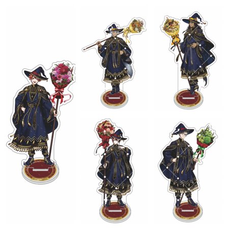 Anime Twisted Wonderland Acrylic Standee Magician game Ace Malleus Cater Kalim Leona Idia Vil Collection Fan G Desktop Ornament (1 standee_6/8/10inch)