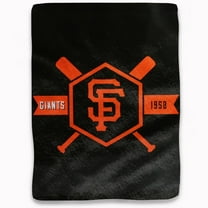 The Northwest Company San Francisco Giants 50'' x 60'' Dinger Plush Raschel Blanket