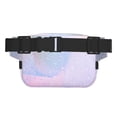 thumbnail image 3 of Kdxio Rainbow Unicorn Party Crossbody Double Layer Waist Bag Belt Bag for Unisex Fanny Pack Fashion Waist Packs for Hiking Running Shopping Traveling, 3 of 9
