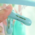 thumbnail image 3 of Hi,Fancy Plastic Clothes Hanger Coat Hanger Laundry Storage Drying Hanger with 8 Clips, 3 of 9