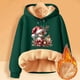 thumbnail image 2 of WILLBEST Sudadera Deportiva para Mujer, Ideal para Navidad E Invierno Sudadera con Capucha Gruesa, Cálida y Colorida Mediana, 2 of 3