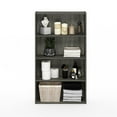 thumbnail image 5 of Pemberly Row Contemporary Engineered Wood 4-Tier Open Shelf in French Oak Gray, 5 of 6