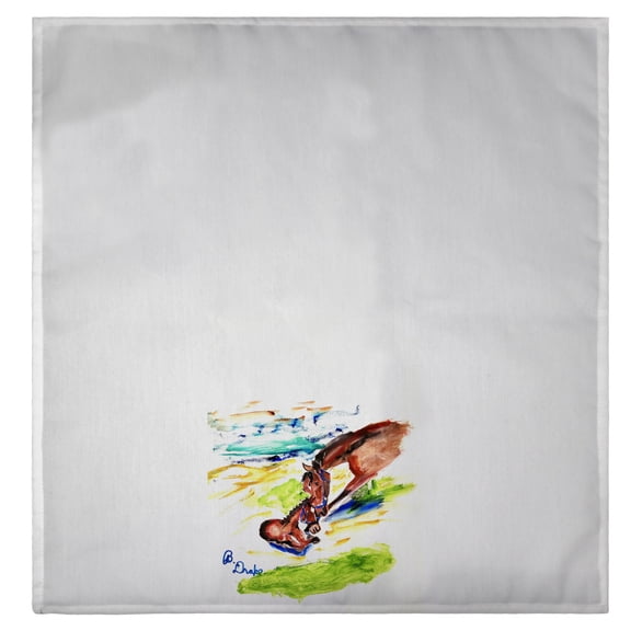 Betsy Drake GT1393 Mothering Horse Guest Towel
