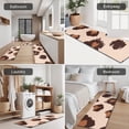 thumbnail image 5 of Beige and Brown Of Leopard Print Kitchen Rugs Sets Of 3,Kitchen Runner Rugs Non Skid Washable,Decorative Kitchen Floor Mats for Kitchen,Sink,Laundry,17"x30"+ 17"x47" + 17"x59", 5 of 6