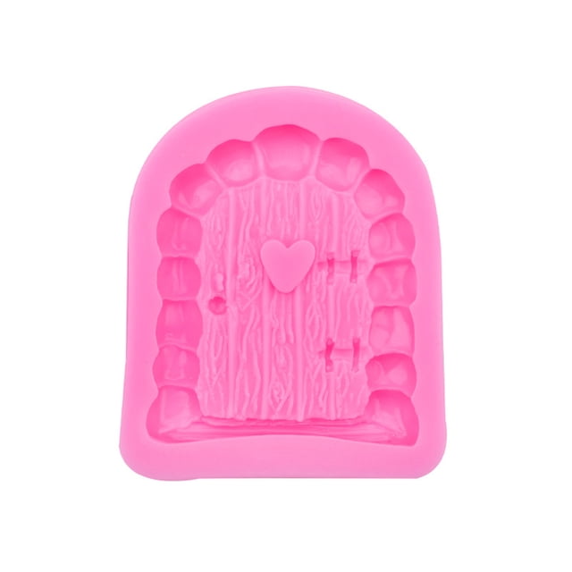 Matsuzay Molde de silicona para Fondant con forma de puerta, pastel de Chocolate, pastelería, postre, molde para hornear DIY, molde para hornear de Herramientas y accesorios para hornear Matsuzay HA080910-00