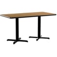 thumbnail image 3 of Bowery Hill 30" x 60" Restaurant Dining Table in Black and Natural, 3 of 3