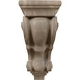 thumbnail image 2 of Ekena Millwork 4 1/2"W x 5"D x 10"H Medium Traditional Wood Corbel, Walnut, 2 of 4