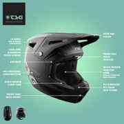 TSG - Sentinel Full Face Downhill Mountain Biking Helmet, MTB, Racing, EPS Foam