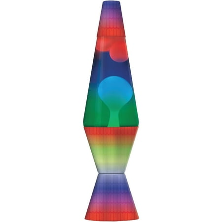 Lava the Original 14.5-Inch Colormax Lamp with Rainbow Decal (Best Lava Lamp Ever)