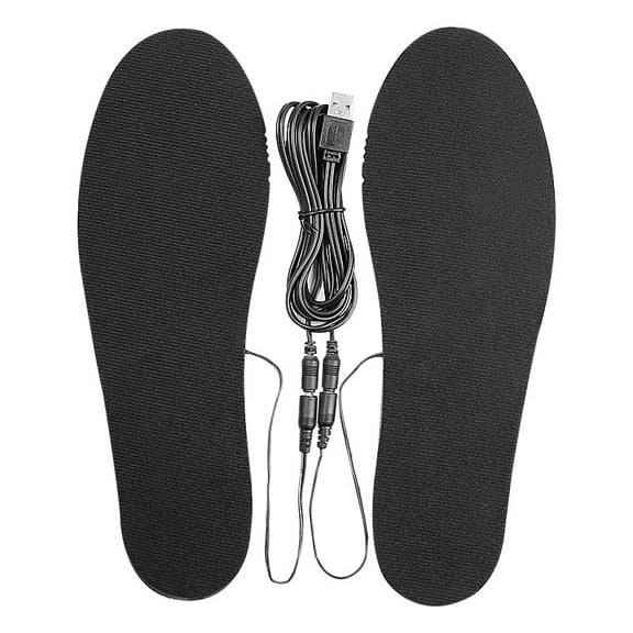 Heated Shoe Insoles, Winter USB Foot Warming Shoe Pad Mat, Heating Insoles for Outdoor Sports