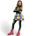 thumbnail image 4 of Joyfy Skeleton Tutu Dress for Girls,  Colorful  Bones Skeleton Costume for Kids Halloween Dress Party up Cosplay, 4 of 7