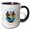 Black/White, variant on 3drose, Misquamicut State Beach, Westerly, Rhode Island Summer Travel Gift, 11oz Magic Transforming Mug