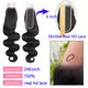 thumbnail image 3 of Encaje frontal GYAJEP 2x6 Body Wave, 22 cm, HD, transparente, 0,1 mm, 3 of 6