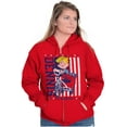 thumbnail image 3 of All American Dennis the Menace Unisex Plus Size Zip Hoodie Brisco Brands 4X, 3 of 5
