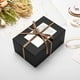 thumbnail image 4 of Cajas de regalo Mcfleet, 23 x 15 x 10 cm, color negro, 25 unidades, con tapa, 4 of 7