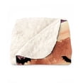 thumbnail image 2 of Spooky Halloween Night Witch West Highland White Terrier Glowing Pumpkins Cozy Sherpa Blanket Westie Westy Dog Lover Warm Soft Throw Blanket - 12015, 2 of 5