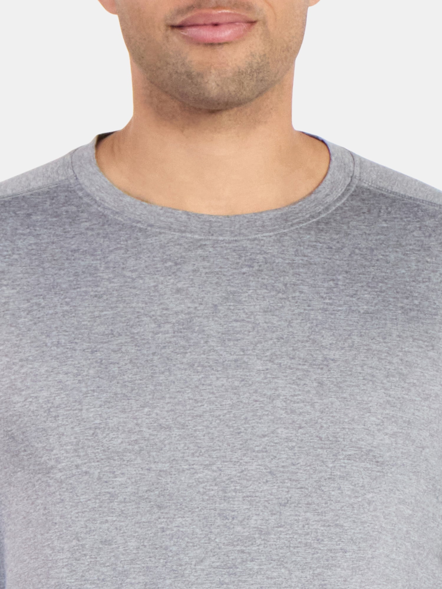 Athletic Works Men's and Big Men's ButterCore Soft Long Sleeve Tee Shirt, Sizes XS-5XL