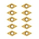 thumbnail image 5 of 10pcs / Set Insertos de Carburo Cementado de Torno de Metal Portaherramientas de Fresado Indexable, 5 of 9
