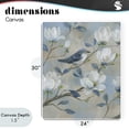 thumbnail image 4 of Stupell Industries Shabby Chic Blue Bird & Magnolia Canvas Art, 24 x 30, by Nan, 4 of 8