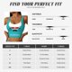 thumbnail image 5 of Balery Cute Santa Claus Sujetadores deportivos con espalda cruzada para mujer, acolchados, sin costuras, de alto impacto, ideales para yoga, gimnasio, entrenamiento y fitness.-XX-Large, 5 of 8