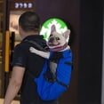 thumbnail image 2 of Pet Shoulder Traveler Backpack Dog Outcrop Bag Breathable Washable Backpack, 2 of 3