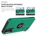 thumbnail image 7 of K-Lion for Samsung Galaxy A50 Rugged Slim Case ,Ring Holder Shockproof Case All-Inclusive Lens Protection Phone Cover Support Car Mount Magnetic Stand for Samsung Galaxy A50 ,Darkgreen, 7 of 7