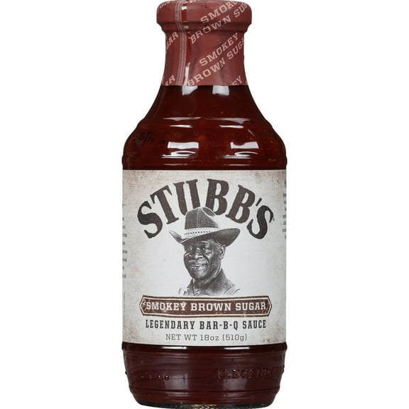 Stubb's Gluten Free Smokey Brown Sugar BBQ Sauce, 18 fl oz Bottle
