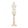 thumbnail image 1 of Goriertaly Mini Form Mannequin with Wooden Base, Adjustable Height, White, 1 Piece, 1 of 6