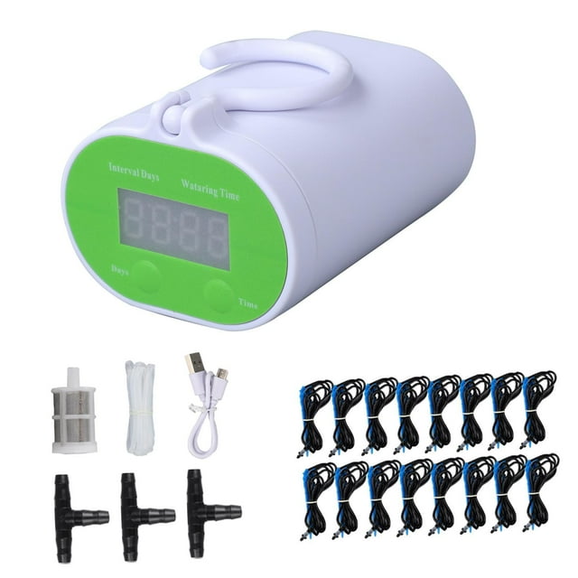 Colaxi Automatic Watering System Timer Plant Water Indoor for Garden Flowerbed Lawn dripping 16 pots