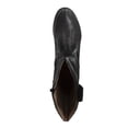 thumbnail image 6 of Josmo Chic Women'S Cowboy and Western Boots: Comfortable Mid, Heel, Pointed Toe and Slip On Design, Black, Size: 6½, 6 of 6