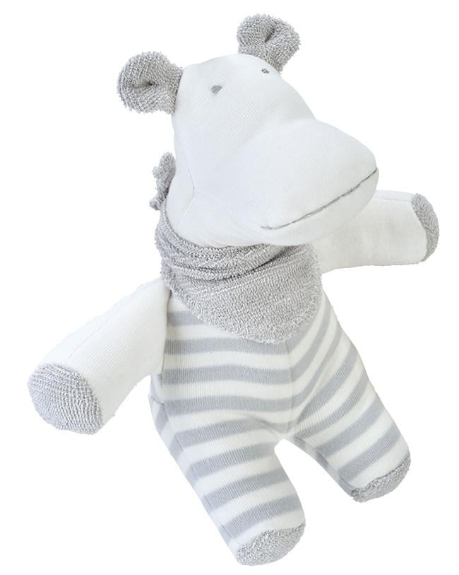 Gray Cute Baby Hippo Stuffed Animals Soft Dolls Plush Toy Hippopotamus @LF Vogue 