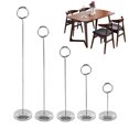 thumbnail image 3 of Gwong hogar 1 PCS Número de mesa Soporte de la mesa Rust-Propon-integro de acero inoxidable Suministros de restaurantes del restaurante del menú de agarre de agarre de acero inoxidable Gwong 21095626, 3 of 7